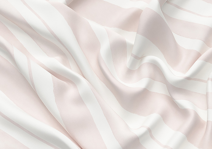 Shabby Chic by Rachel Ashwell Watercolour Stripe, Blush - Roman Blind - Image 4